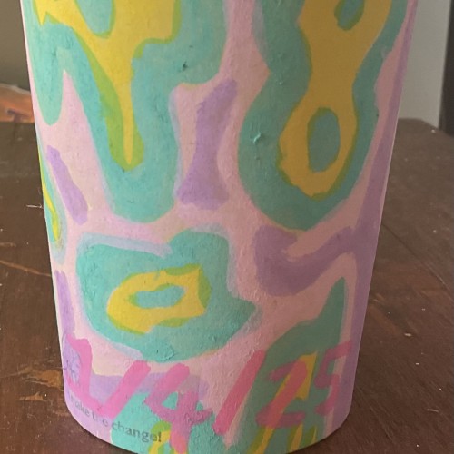 Coffee cup design for April artists day 1 :)