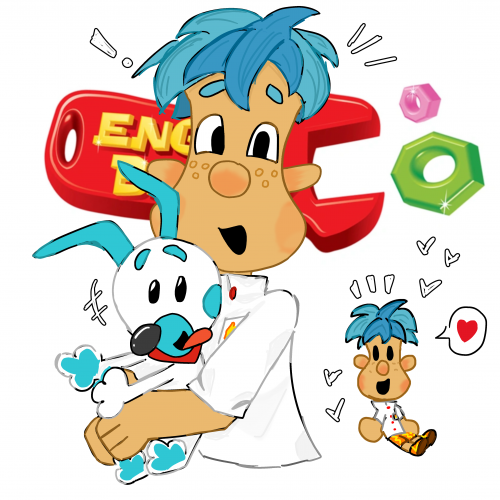 my childhood TV show... Engie Benjy (^·^) !!