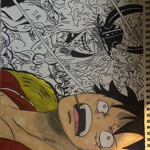One piece manga panel, Loki’s introduction