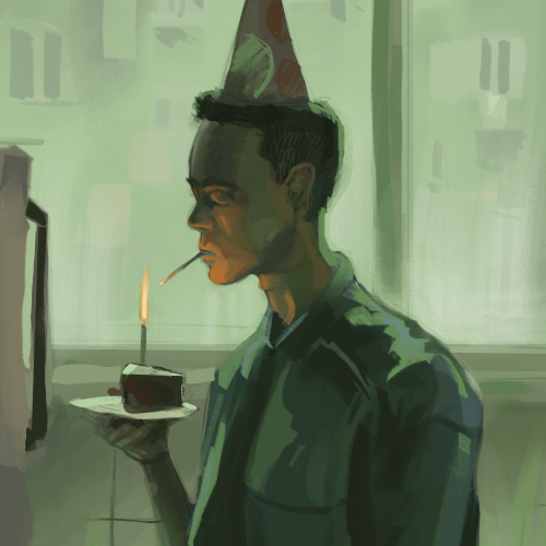 Quick digital painting - (Dont have a title yet)