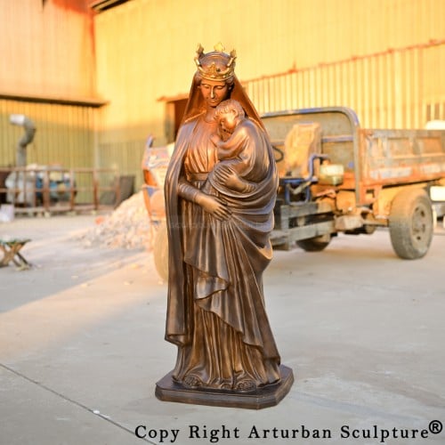 Madonna and Child Statue