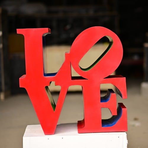 Famous LOVE Sculpture