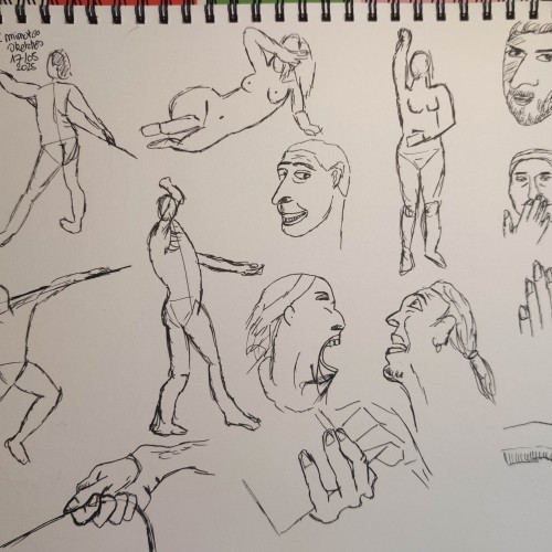 2 minutes sketches #1