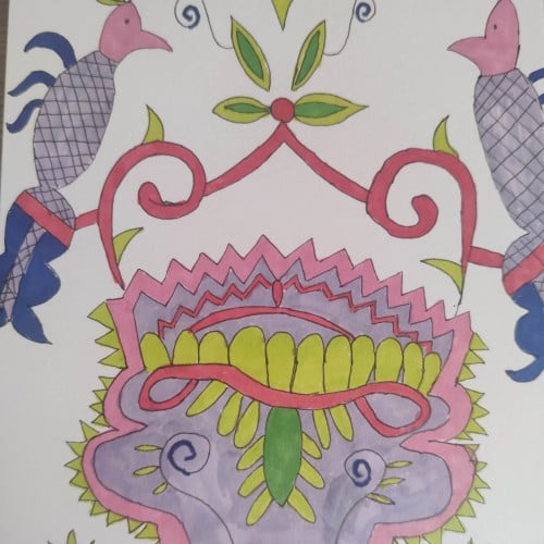 Algerian motif from a scarf