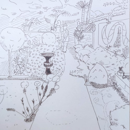 Garden in the Cévennes