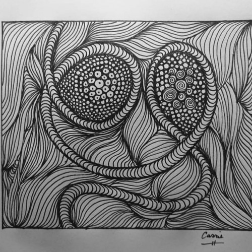 Loops and swirls.