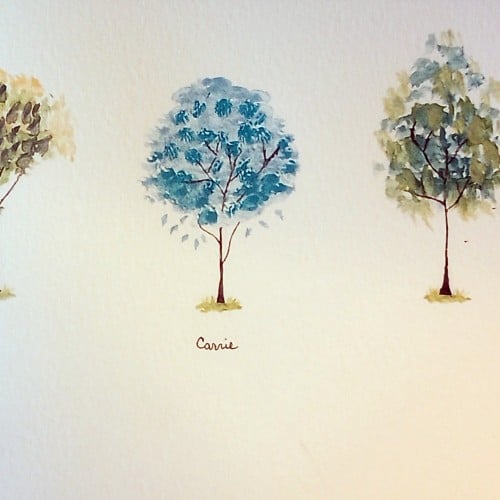 A collection of trees