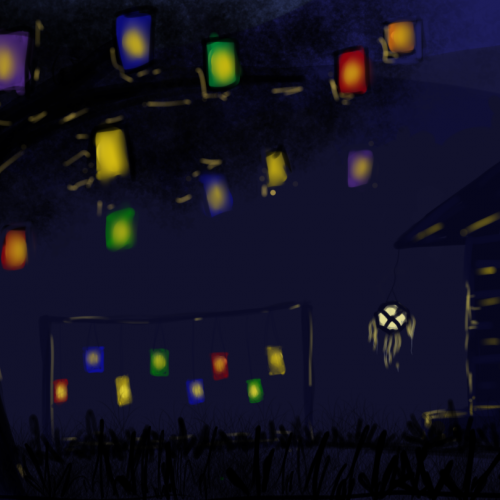Vesak lanterns