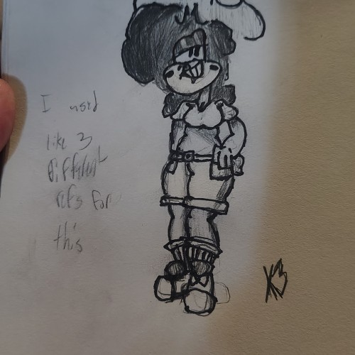 ANATOMY PRACTICE(featuring new OC)
