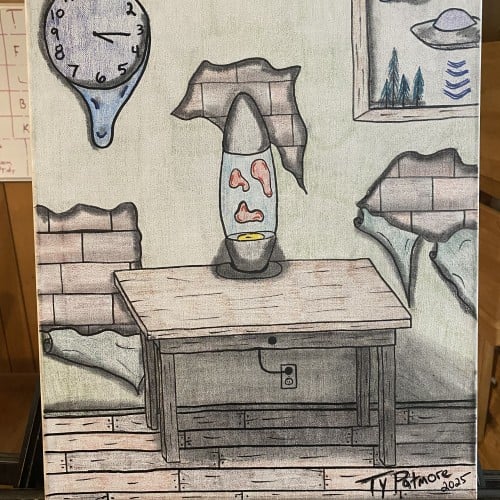 I love lamp, lava lamp.