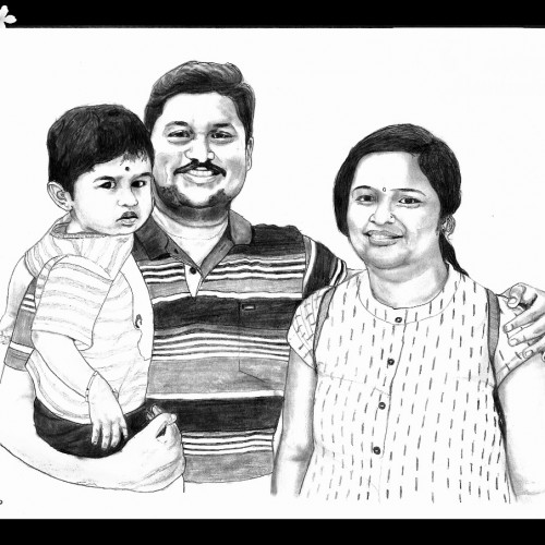 Pencil Sketch - Commissioned Artwork