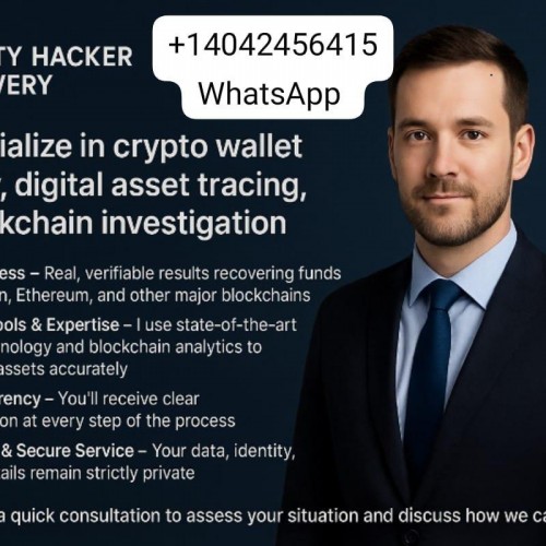 Hire A Hacker To Recover Stolen Crypto With Mighty Hacker Recovery WhatsApp +14042456415.