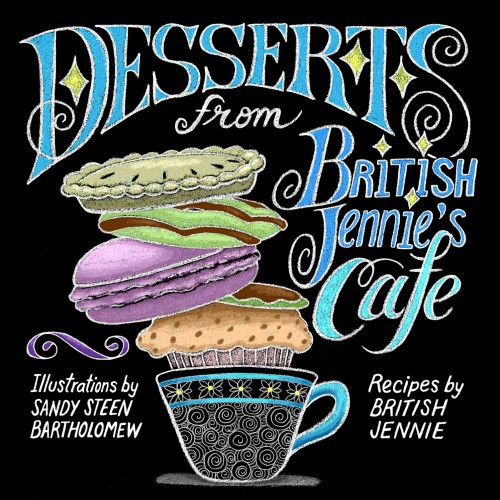 Desserts Recipe Book Cover