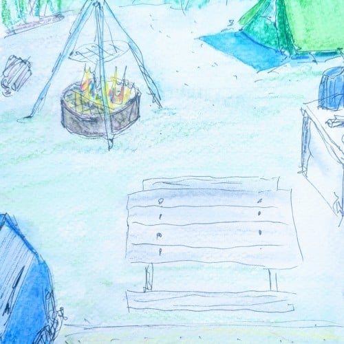 Camping Without Comfort