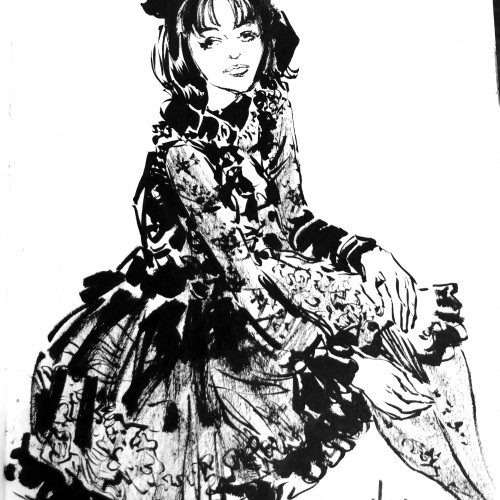 LOLITA FASHION DOODLE