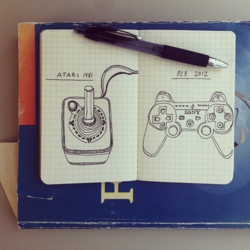 Drawn Evolution: Game Controllers