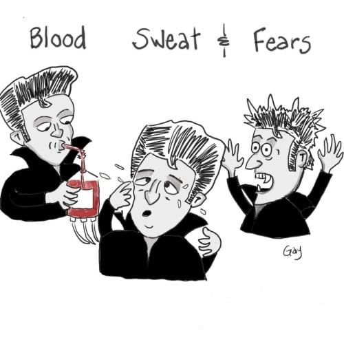 Blood, sweat, and fears