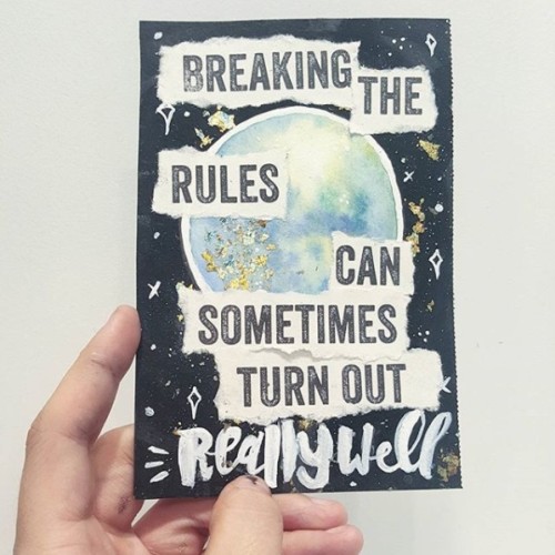 Breaking The Rules